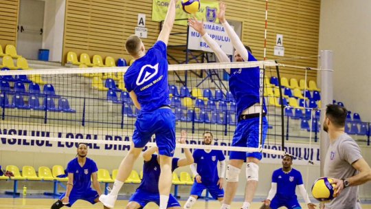Volei masculin. Corona Brașov, meciuri cu Dinamo și Constanța până la playoff