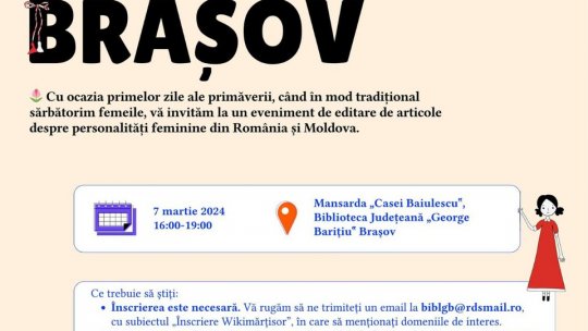 Bibliotecarii brașoveni caută ajutoare pentru Wikipedia!