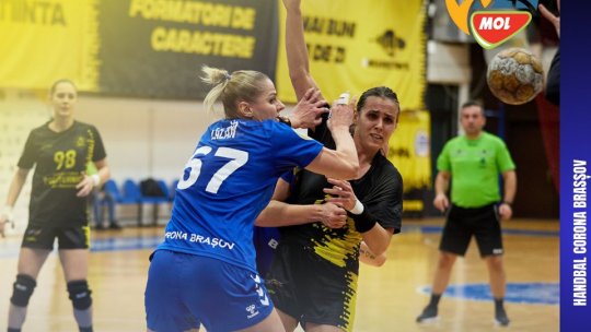 În Liga Națională de handbal feminin, Corona Brașov a reușit prima victorie după aproape patru luni
