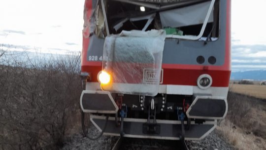 Accident pe calea ferată