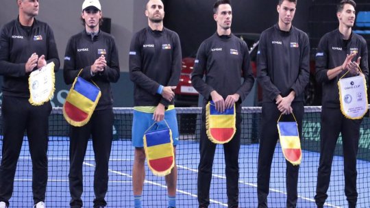 Echipa masculină de tenis a României a fost învinsă