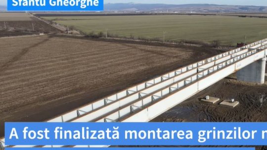 Traficul rutier pe varianta ocolitoare a municipiului Sfântu Gheorghe se va deschide în vara