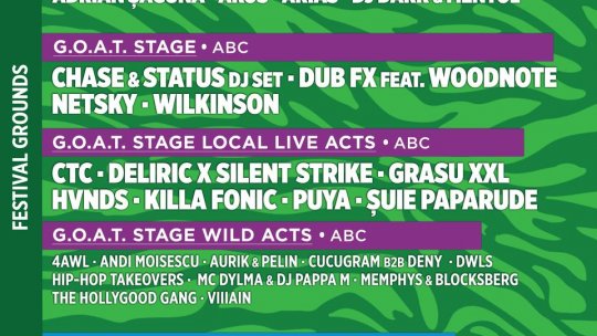 Line-up complet la Festivalul Massif