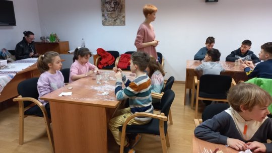 Atelier de confecționat mărțișoare, la Brașov