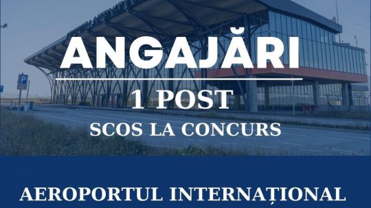 Se caută asistent medical generalist la Aeroportul Internațional Brașov