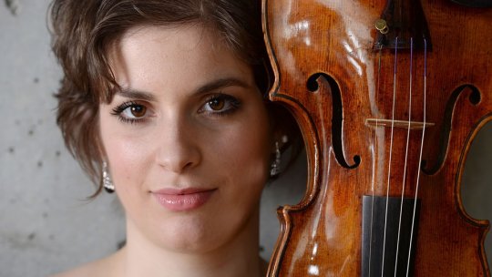 Violonista Ioana Cristina Goicea revine la Sala Radio