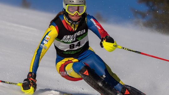 Maria Ioana Constantin a câştigat proba de slalom de la Cupa Balcanică de schi alpin