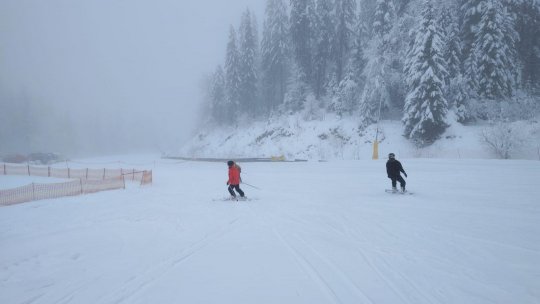 Starea pârtiilor din Poiana Brașov. Sunt încă pârtii care oferă condiții bune