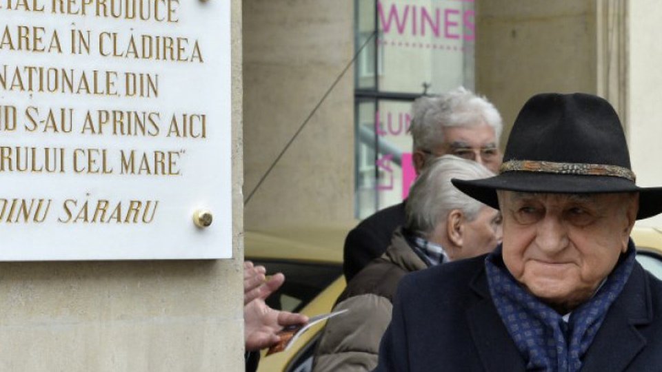 A murit scriitorul Dinu Săraru. Avea 92 de ani