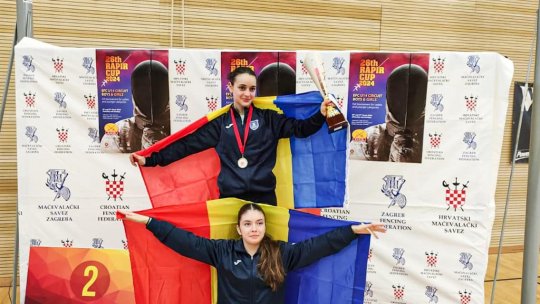 Natalia Scafă și Maria Leonte (Corona Brașov), pe podium în Croația