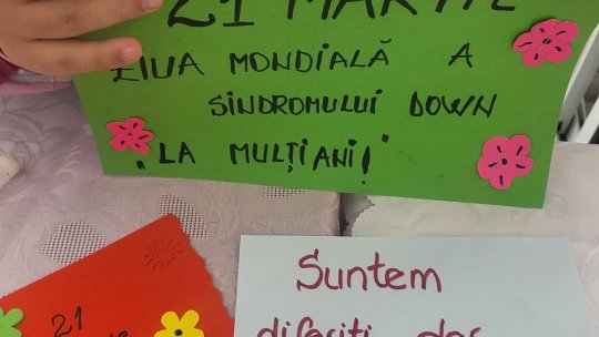 Ziua Mondială a Sindromului Down a fost sărbătorită și la Brașov