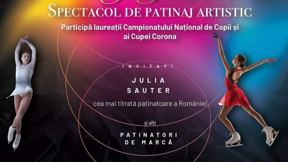 Spectacol pe gheață, la Brașov, la finalul lunii martie