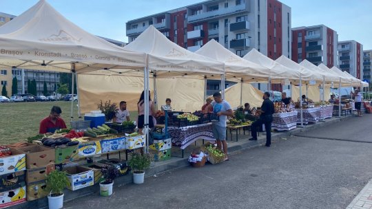 Piețe volante în cartierele din Brașov