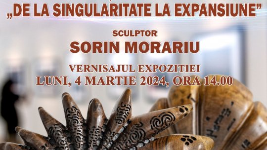 Invitație la o expoziție de sculptură la Reduta