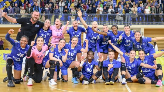 Handbalistele de la Corona Brașov, pregătite pentru duelul cu CSM București