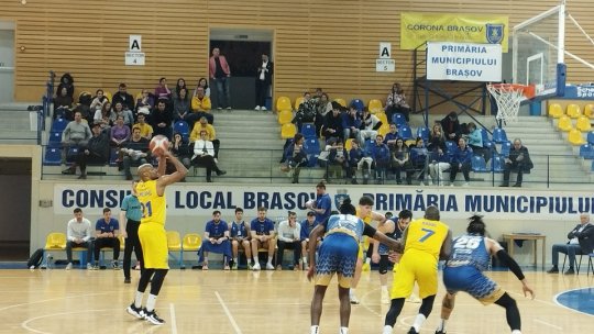 Echipa de baschet Corona Brașov a fost învinsă acasă