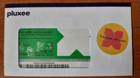 Tichetele sociale „Dar din suflet” au ajuns, până acum, la peste 2.000 de vârstnici