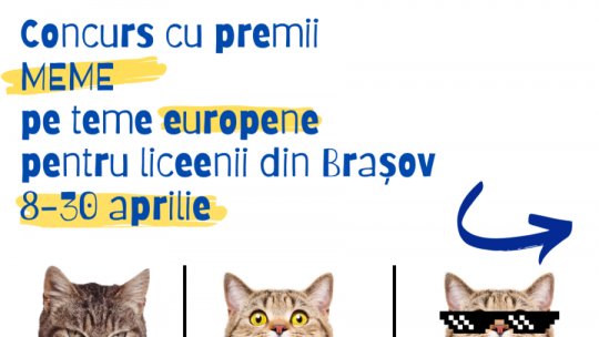 Concursuri pe teme europene, pentru tinerii din Brașov