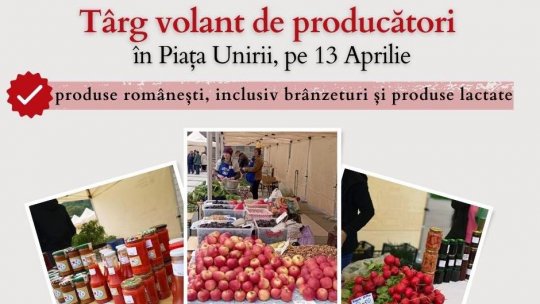 Un nou târg volant, în weekend, în Piața Unirii din Brașov