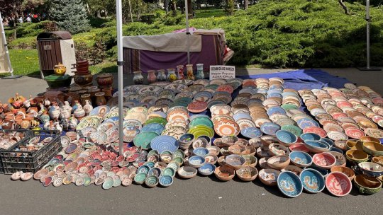 Târg cu dichis în centrul Brașovului