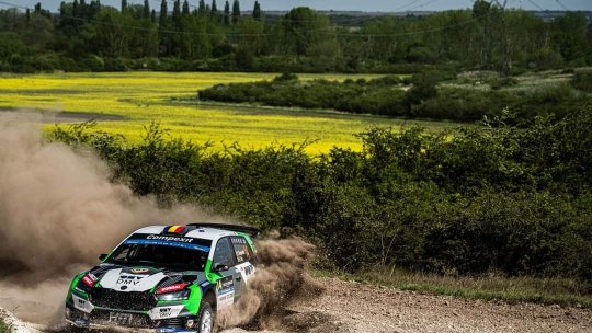 Reușită senzațională pentru echipajul român de raliuri Simone Tempestini - Sergiu Itu