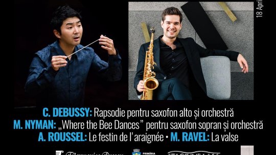 Concert de excepție la Filarmonica Brașov, joi