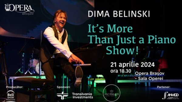 Concert extraordinar „It’s More Than Just a Piano Show!”, pe scena Operei Brașov