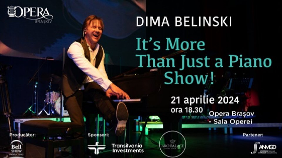 Concert extraordinar „It’s More Than Just a Piano Show!”, pe scena Operei Brașov