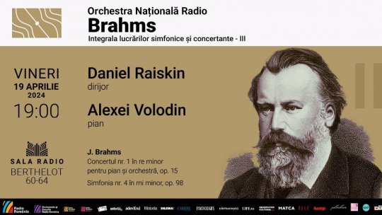 Alexei Volodin inaugurează noul pian Steinway al Sălii Radio