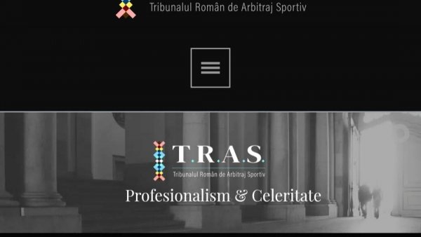 A fost lansat Tribunalul de Arbitraj Sportiv din România