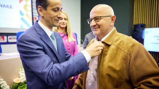 Brașoveanul Ovidiu Gârbacea a primit Ordinul Excelenţă Olimpică, din partea COSR