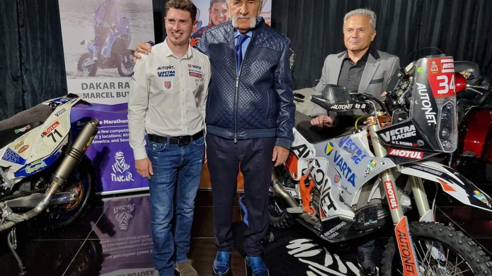 Motocicleta lui Marcel Butuza, în colecția lui Ion Țiriac