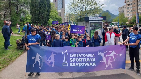 Brașovul și-a onorat astăzi sportivii de elită