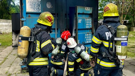 Un nou poligon de antrenament și pregătire al pompierilor din Brașov