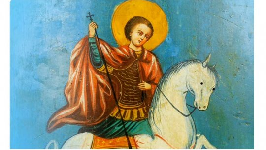 La 23 aprilie e prăznuit Sfântul Gheorghe