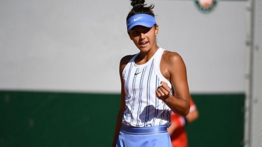 Jucătoarea de tenis Jaqueline Cristian se luptă pentru un loc la turneul de la Madrid