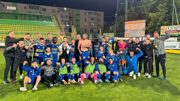 Unirea Slobozia a promovat în Superliga de fotbal