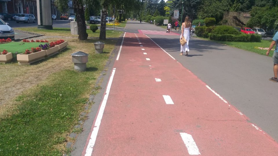 Pista de biciclete Astra - Centrul Istoric intră în execuție