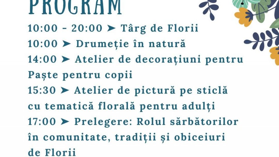 Târg de Florii la Râșnov