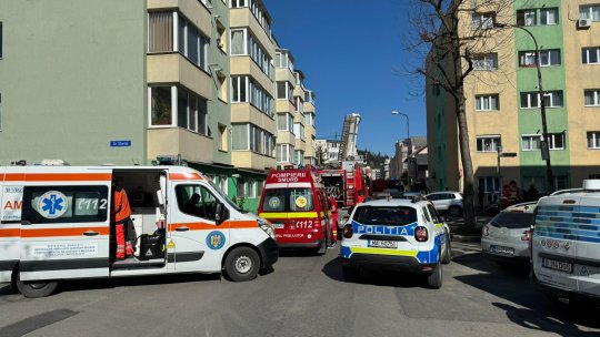 Incendiu la un apartament de pe strada Sitarului din Brașov