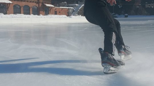 Interes ridicat pentru patinoarul de la Olimpia: peste 40.000 de intrări pe gheaţă