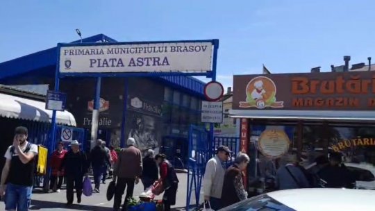 Piețele agroalimentare din Brașov, controlate de polițiști