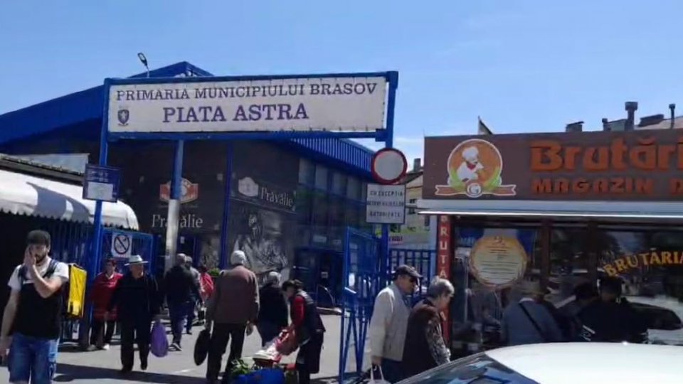 Piețele agroalimentare din Brașov, controlate de polițiști
