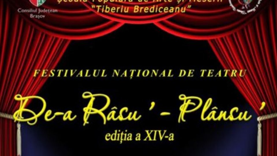 Festivalul Național de Teatru „De-a râsu' - plânsu'”, la Școala Populară de Arte și Meserii „Tiberiu Brediceanu”