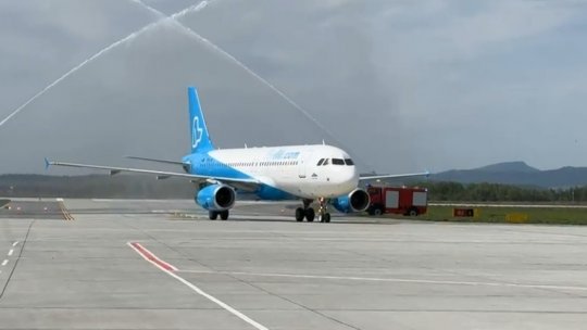 Primul zbor de încercare al companiei Fly Lili pe Aeroportul Internațional Brașov-Ghimbav