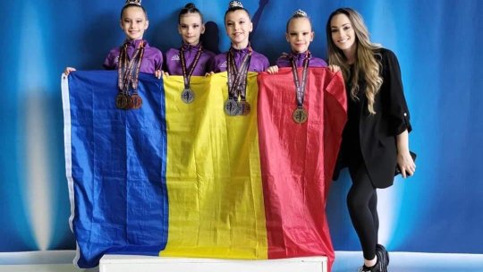 Micuțele gimnaste de ACS Carla Ritmic Gim Brașov, 20 de medalii la Sofia