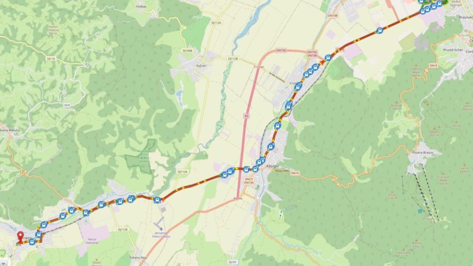 Autobuzele RATBV de pe linia 140 revin la traseul obișnuit, de luni