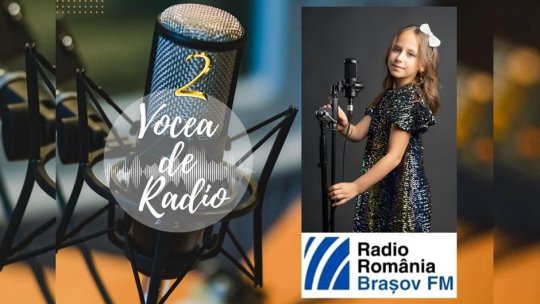 VOCEA DE RADIO 2. Anastasia Haiducu și-ar dori o carieră muzicală la nivel internațional