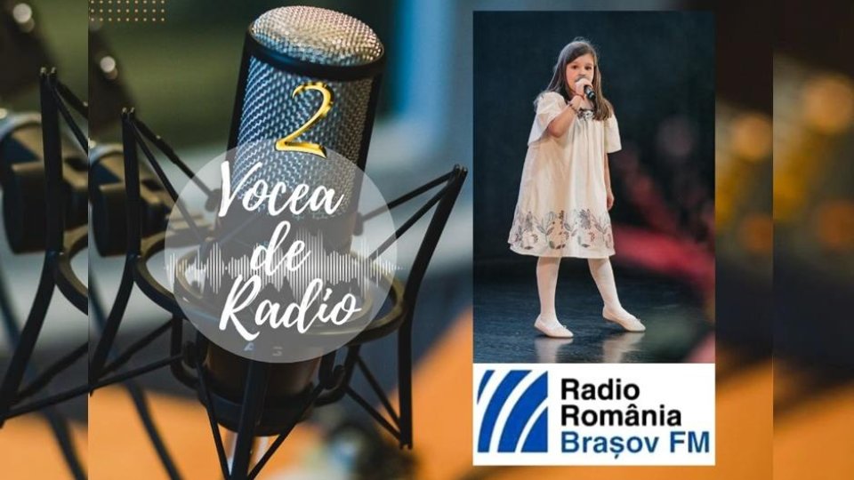 VOCEA DE RADIO 2. Jessica Maria Coțofană alungă prin muzică fluturașii din burtică