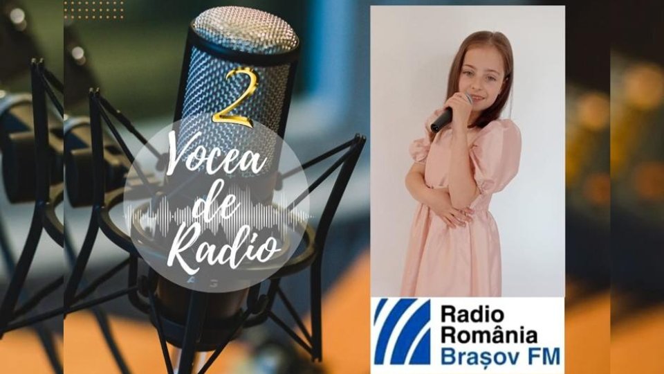 VOCEA DE RADIO 2. Anastasia Țogoie a trecut de la ascultător de muzică la interpretarea acesteia